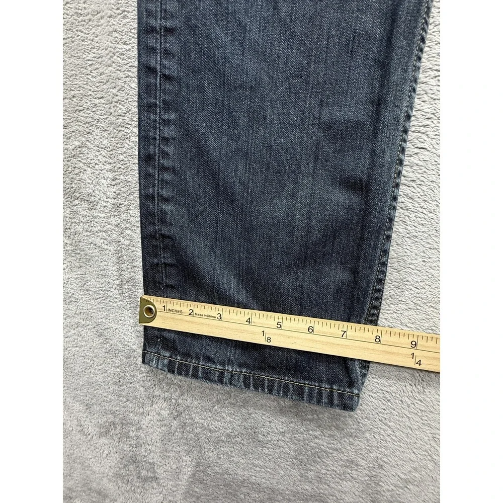 Levis 514 Jeans Mens Measured 32x27 Blue Straight Regular Denim Button‎ Fly
